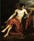 Sir Antony van Dyck Saint John the Baptist in the Wilderness painting